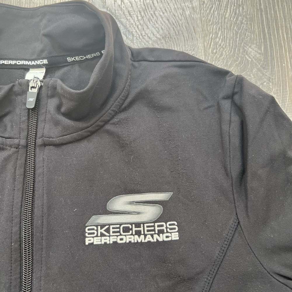 Sketchers x Los Angeles Marathon Black Full Zip Women's Large Windbreaker Jacket - Picture 5 of 10